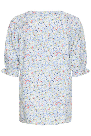 Fransa Heat Short Sleeve Blouse
