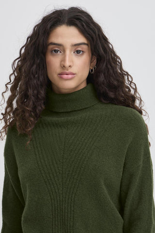 Ichi Dasila Roll Neck Jumper