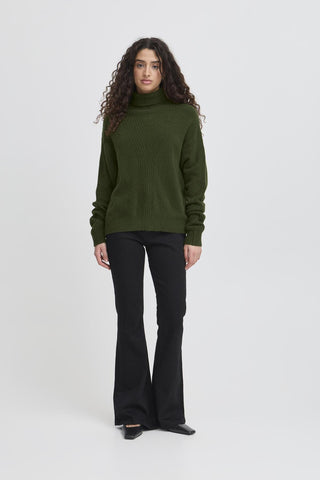 Ichi Dasila Roll Neck Jumper