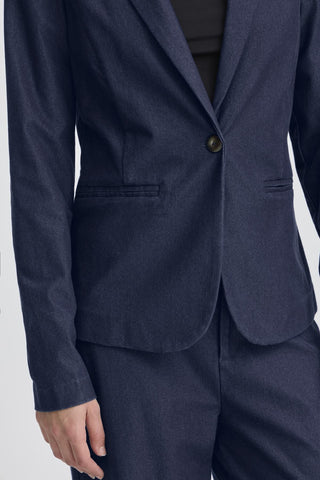 Ichi Kate Denim Blazer