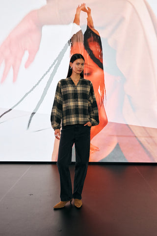 Ichi Esiva Checked Shirt