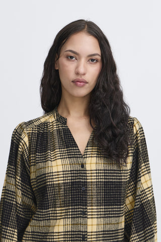 Ichi Esiva Checked Shirt