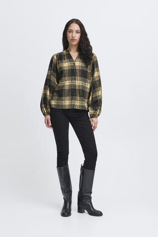 Ichi Esiva Checked Shirt