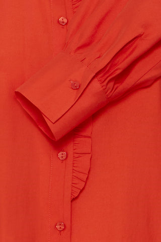 Ichi Karlani Ruffle Detail Shirt