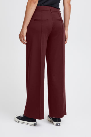 Ichi Kate Office Wide Pants in Port Royale
