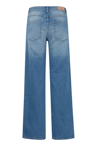 Ichi Twiggy 32" Straight Wide Leg Jeans