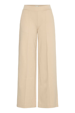 Ichi Kate Wide Leg Side Stripe Trousers