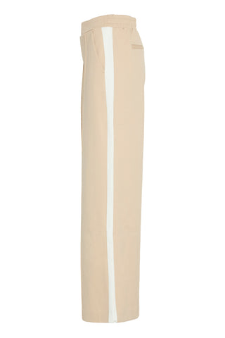 Ichi Kate Wide Leg Side Stripe Trousers