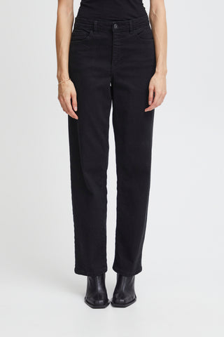 Ichi Twiggy 32" Straight Wide Leg Jeans