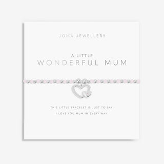 Joma Jewellery 5572 A Little Wonderful Mum Pink Bracelet