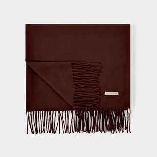 Katie Loxton Blanket Scarf in Cacao