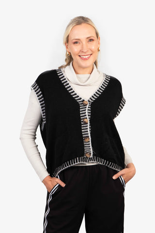 MSH Knitted Molly Waistcoat