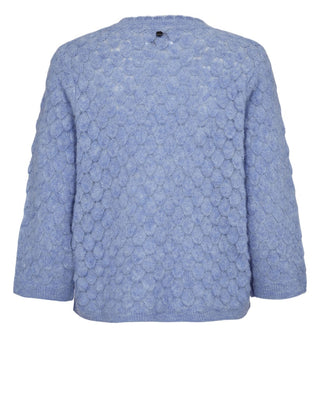 NÜMPH NURIETTE LEAF POINTELLE PULLOVER