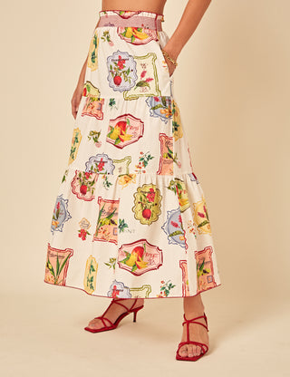 Nobodys Child Chai Tiered Maxi Skirt