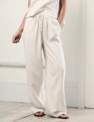 Nobody's Child Shona Linen Blend Wide Leg Trousers