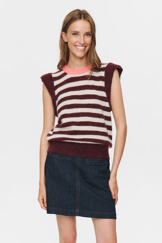 Numph Ciara Riette Striped Tank Top