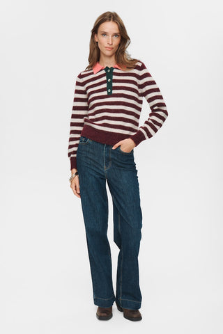 Numph Ciiara Riette Striped Jumper