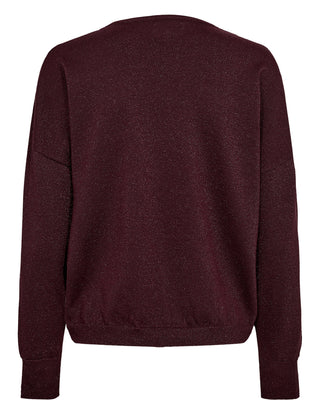 NÜMPH Nudaylette Lurex V-Neck Jumper