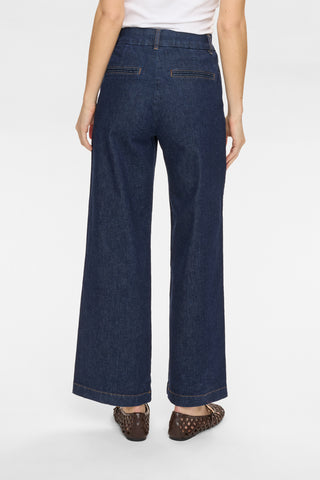 NÜMPH Nuamber High Rise Wide Leg Jeans 30" Leg