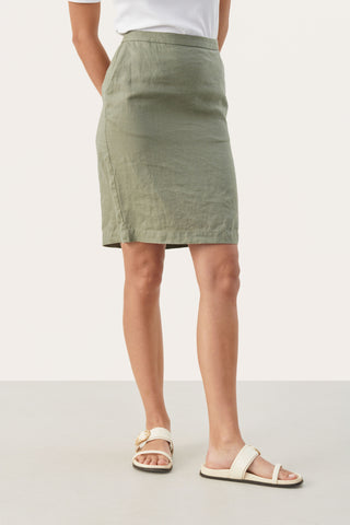 Part Two Elya Linen Skirt