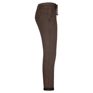 Red Button Tessy Twill Crop Jogger