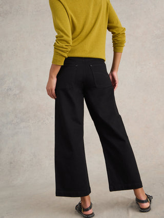 White Stuff Tia Wide Leg Crop Jean