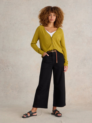 White Stuff Tia Wide Leg Crop Jean