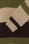 Avocado Melange Stripe