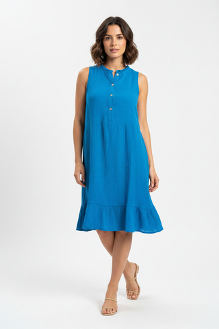 Azure Dress on Model