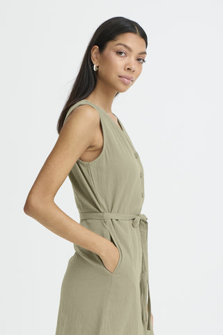 B Young Ellana V-Neck Dress