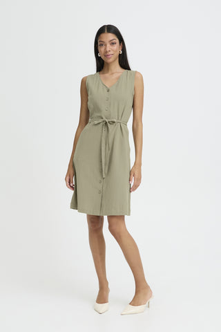 B Young Ellana V-Neck Dress