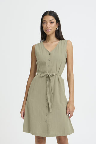 B Young Ellana V-Neck Dress