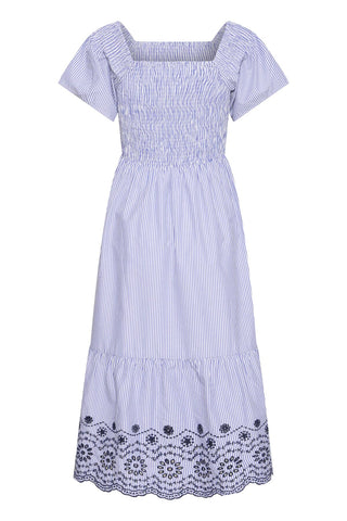 b.young Inzi Short Sleeve Midi Dress