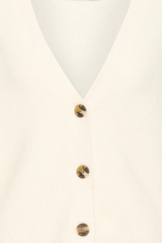 b.young BYOMEA FRILL CARDIGAN
