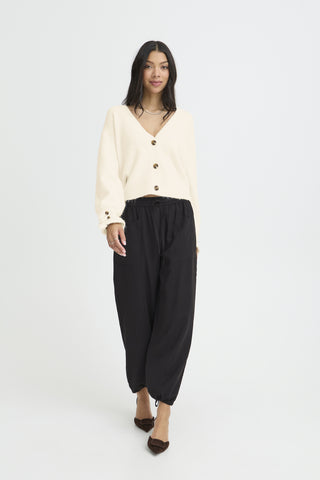 b.young BYOMEA FRILL CARDIGAN