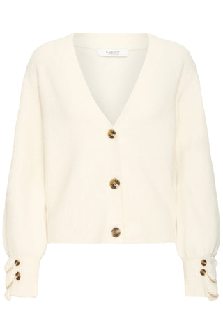 b.young BYOMEA FRILL CARDIGAN