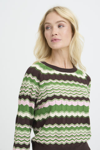 b.young Mmorla Pointelle Jumper