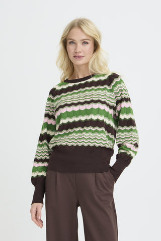 b.young Mmorla Pointelle Jumper
