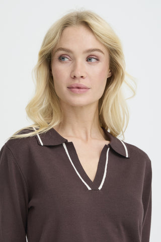 b.young Mmorla Long Sleeve Polo