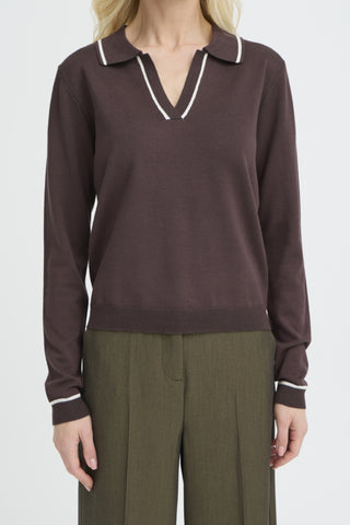 b.young Mmorla Long Sleeve Polo