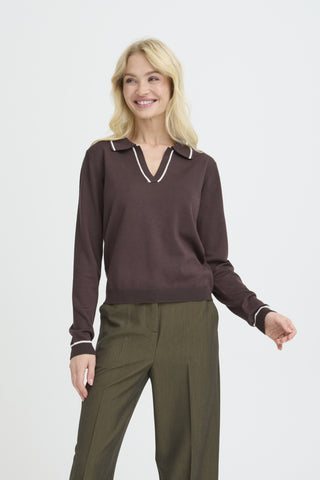 b.young Mmorla Long Sleeve Polo