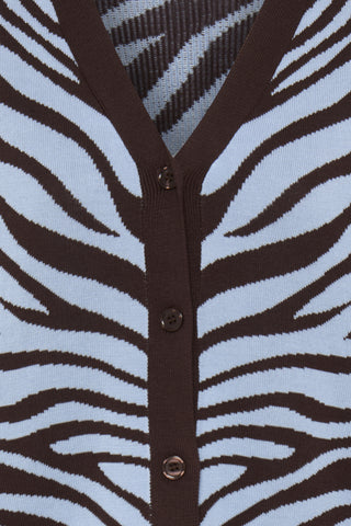b.young Mmorla Jacquard Cardigan