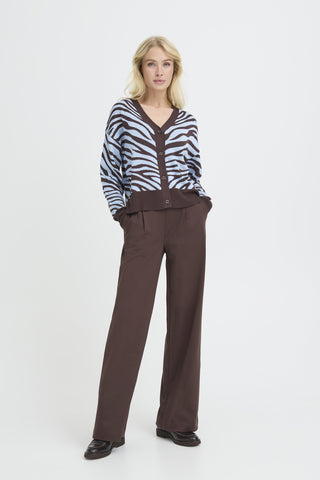 b.young Mmorla Jacquard Cardigan