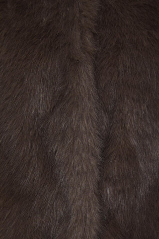 b.young Cesille Faux Fur Waistcoat