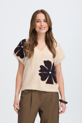 b.young Omea V-Neck Tank Top