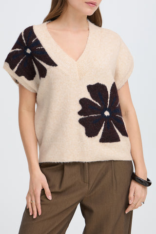 b.young Omea V-Neck Tank Top