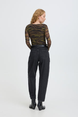 b.young Toa Sheer Sleeved Top