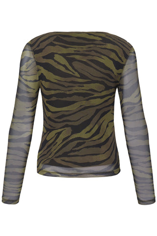 b.young Toa Sheer Sleeved Top