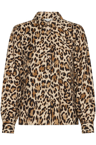 B Young Ihamma Leopard Print Shirt