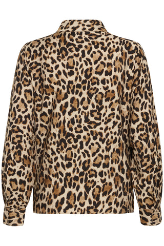 B Young Ihamma Leopard Print Shirt